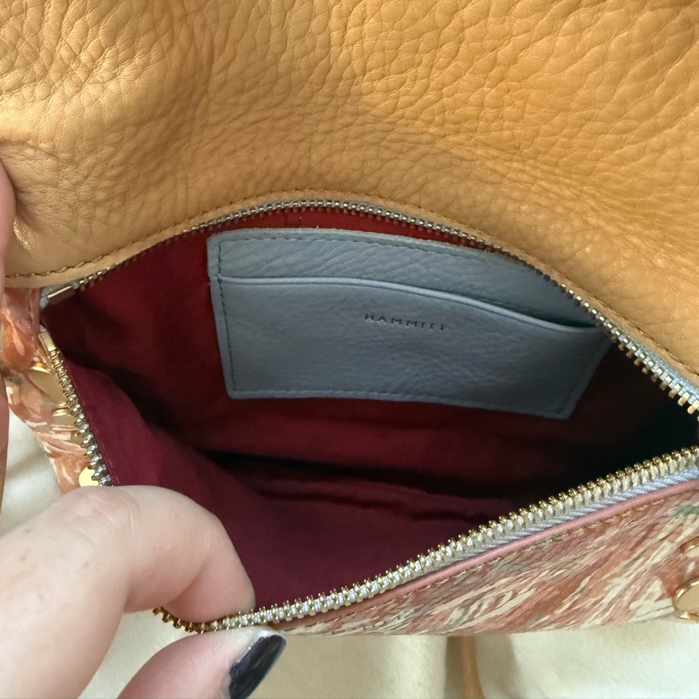 Hammitt Dillon Small Crossbody in Garden Party/Gold - Picture 5 of 6